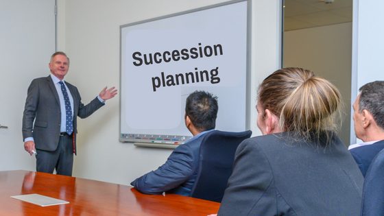 Succession planning for business
