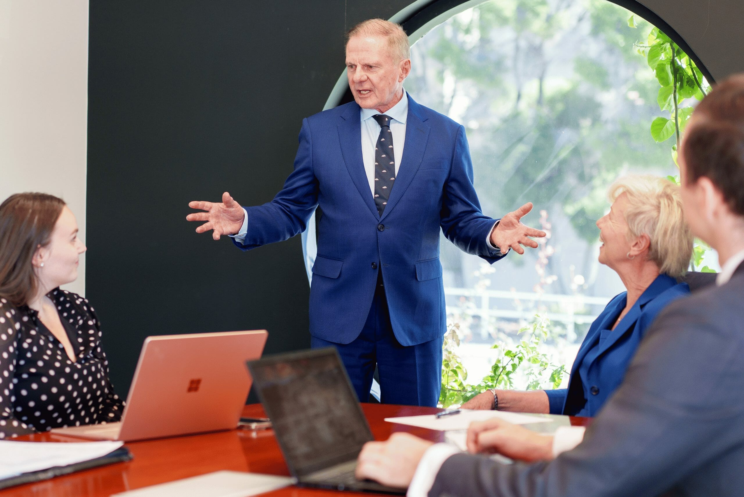 Sharing knowledge about retirement